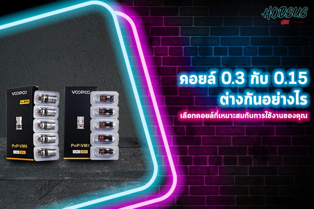 คอยล์ 0.3 กับ 0.15 ต่างกันอย่างไร เลือกคอยล์ที่เหมาะสมกับการใช้งานของคุณ